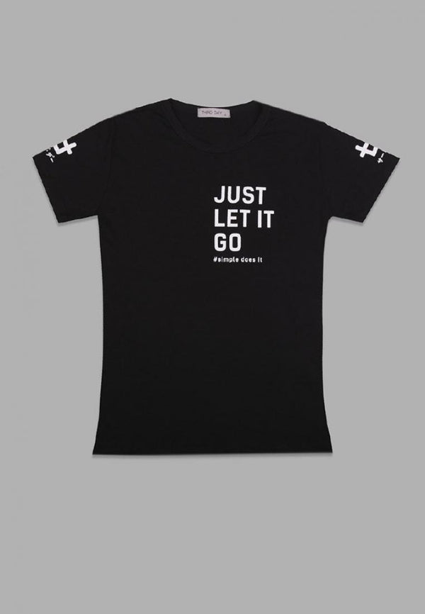 LT925R s/s Lds Let it go blkXS