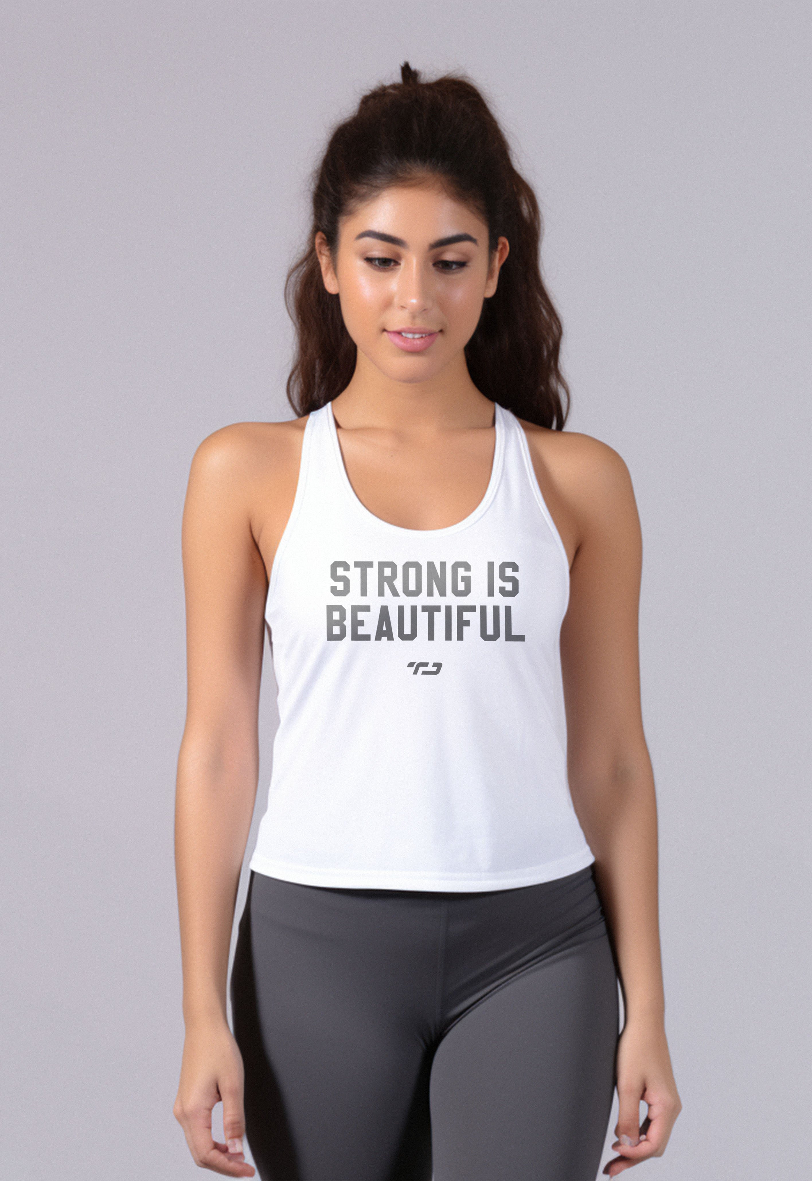 LSB96 Kaos Olahraga Gym Wanita Tanktop 