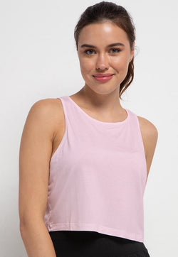 Td Active LSC02 UAT Tanktop Yoga polos light pink