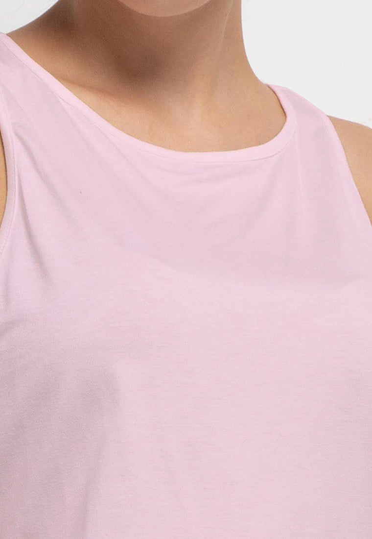 Td Active LSC02 UAT Tanktop Yoga polos light pink