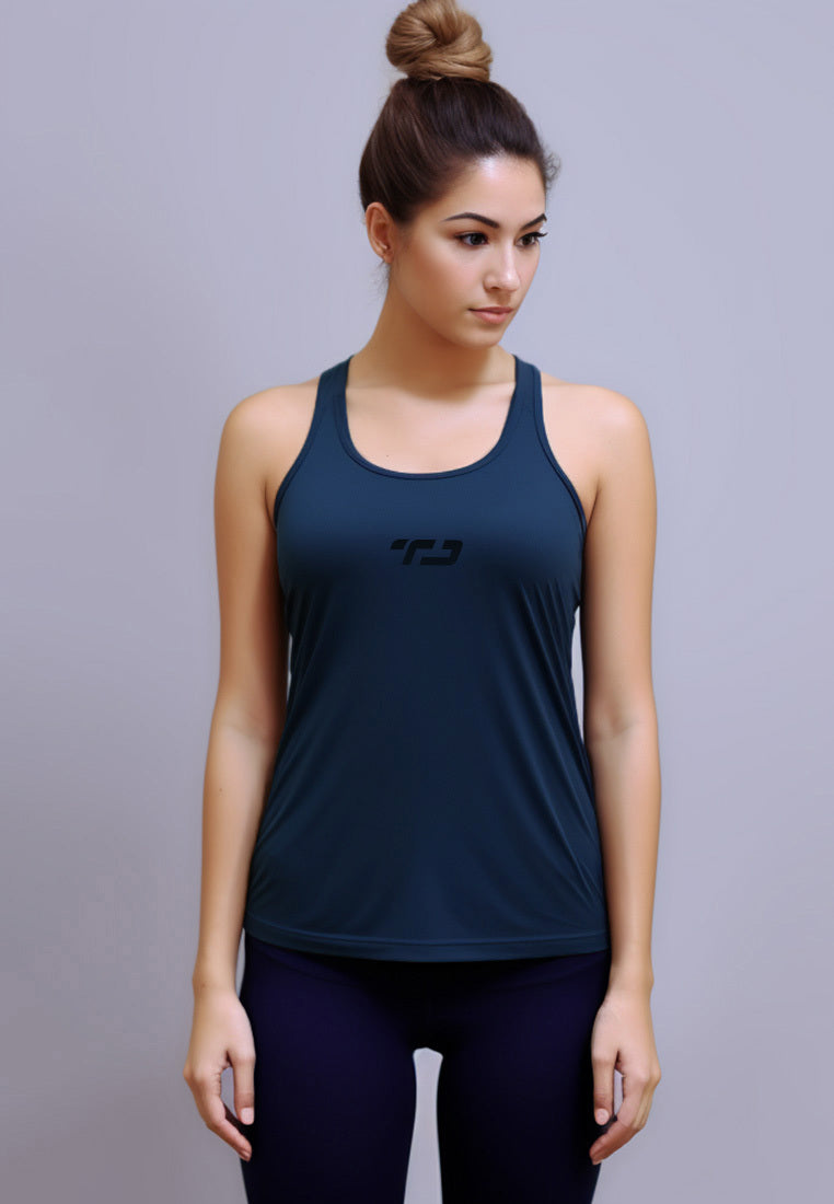 LSC36 Kutung Tank Top Wanita Olahraga Gym drifit 