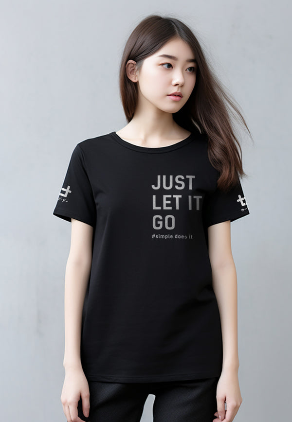 LT925R s/s Lds Let it go blkXS