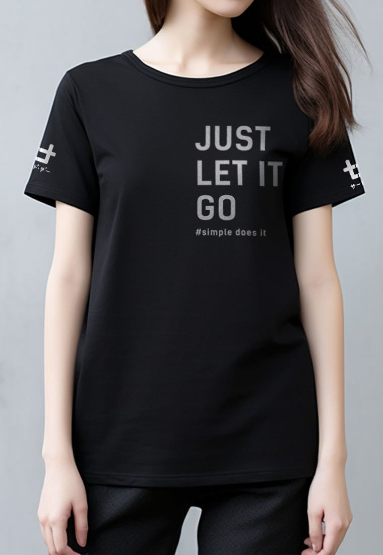 LT925R s/s Lds Let it go blkXS