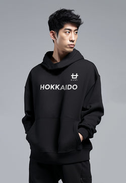 Third Day MO110B hoodies hokkaido logo blk Hoodie Hitam