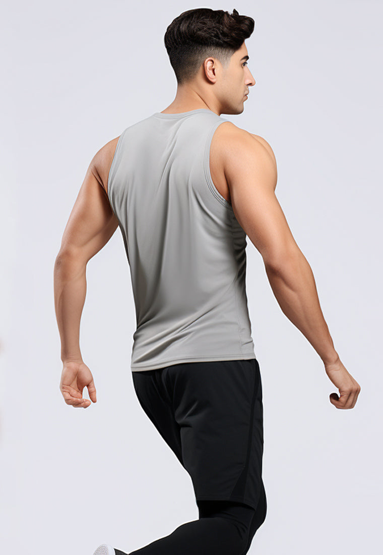 MSA39 Kaos Lari Pria Singlet Drifit 