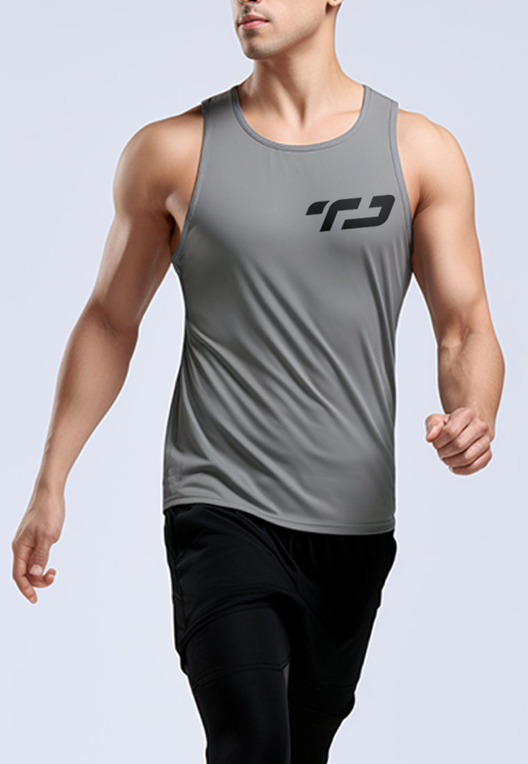 MSA40 Kaos Lari Pria Singlet Drifit 