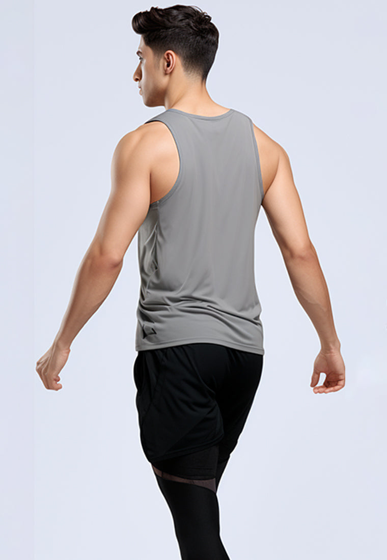 MSA40 Kaos Lari Pria Singlet Drifit 