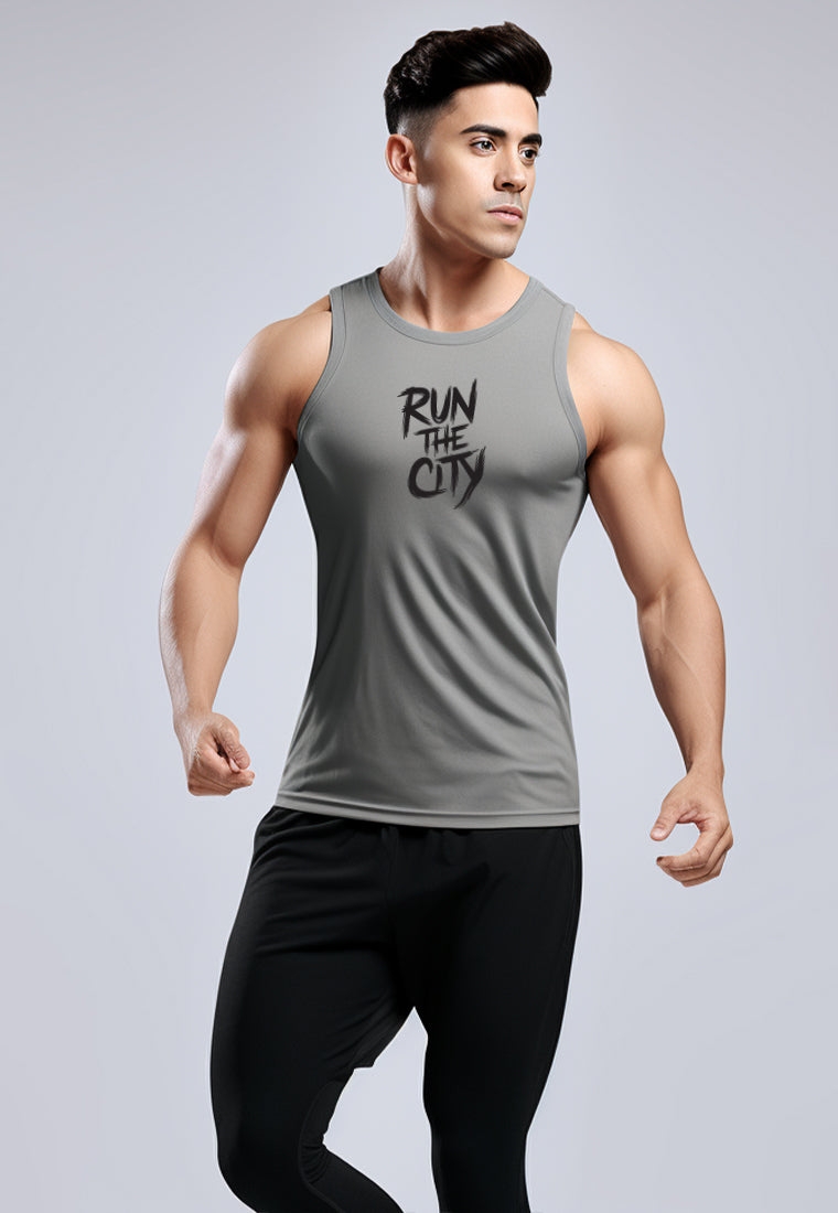 MSA41 Kaos Lari Pria Singlet Drifit 