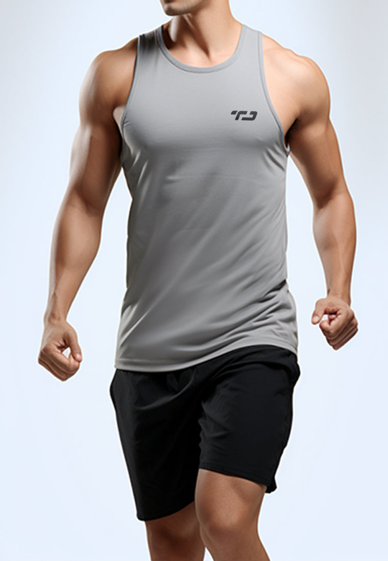 MSA42 Kaos Lari Pria Singlet Drifit 