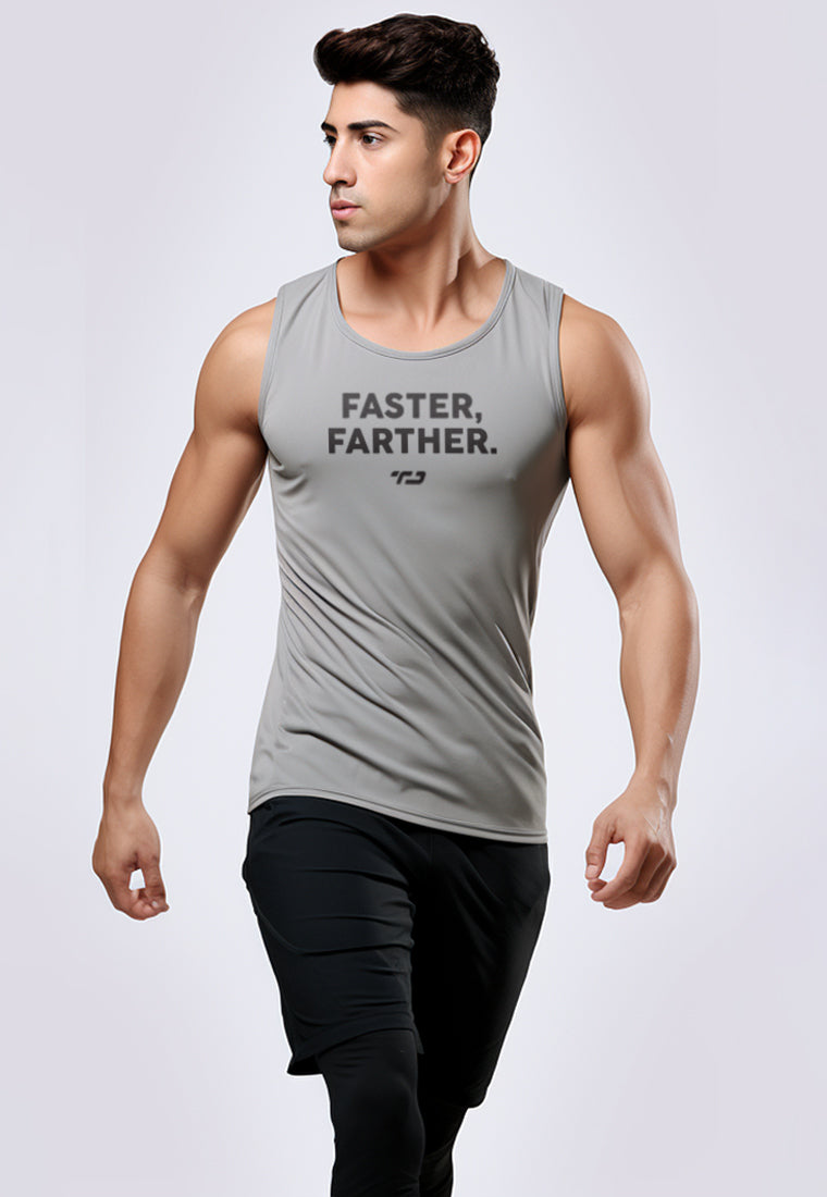 MSA45 Kaos Lari Pria Singlet Drifit 