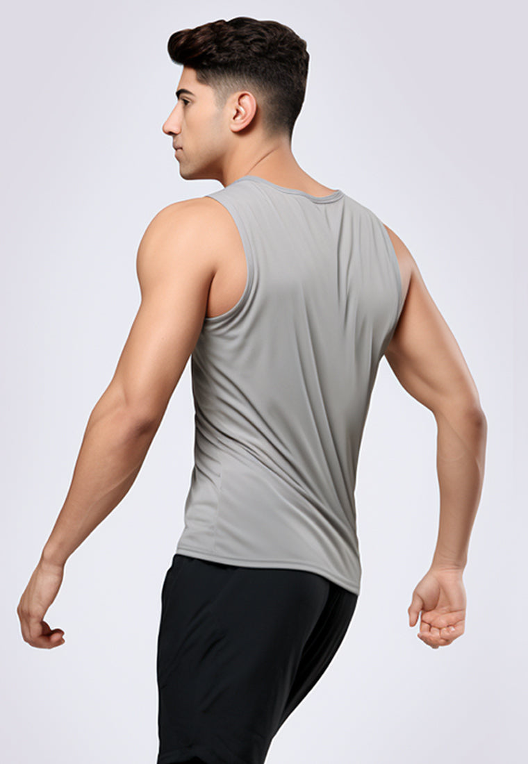 MSA45 Kaos Lari Pria Singlet Drifit 