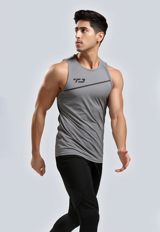 MSA46 Kaos Lari Pria Singlet Drifit 