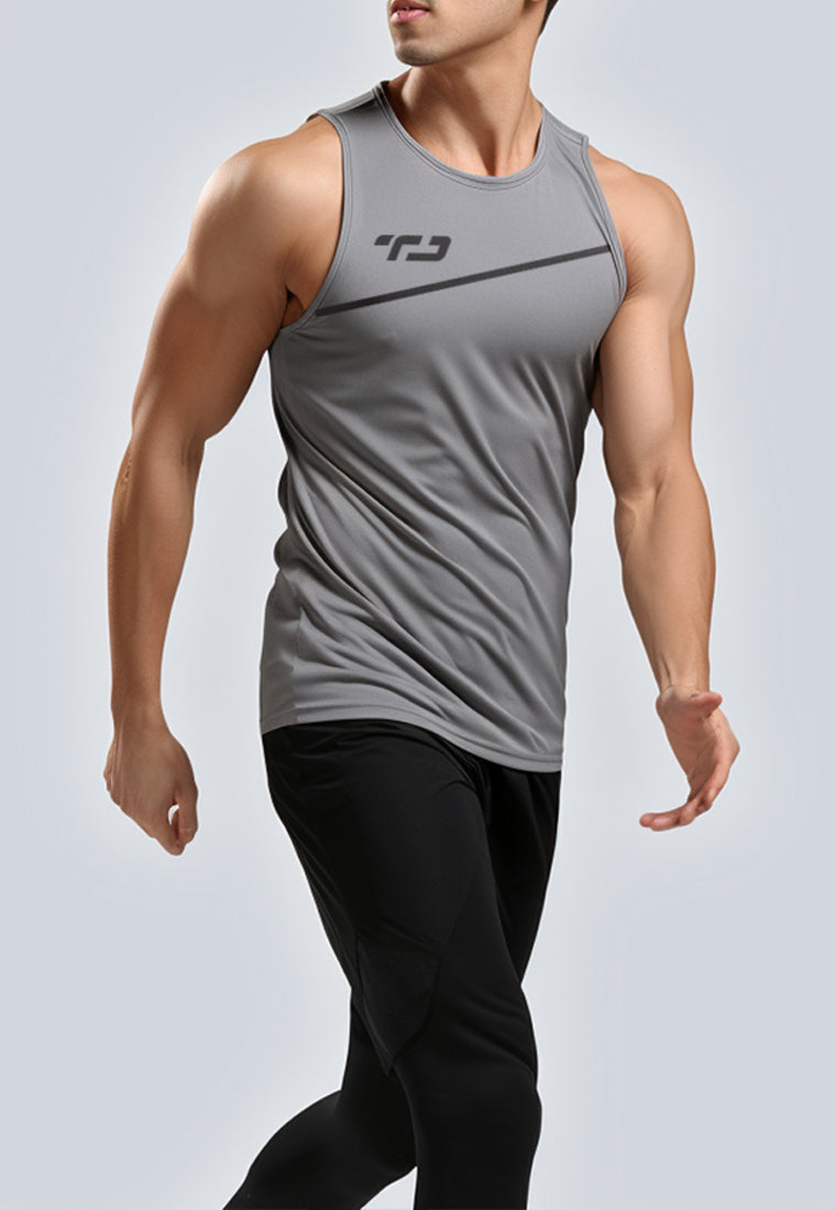 MSA46 Kaos Lari Pria Singlet Drifit 