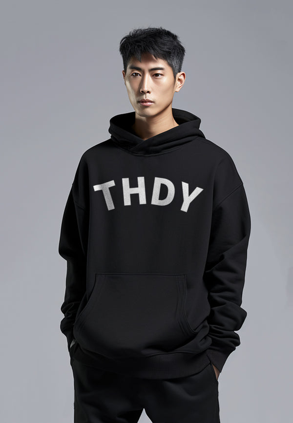 MT725N Men Hoodie THDY Hitam