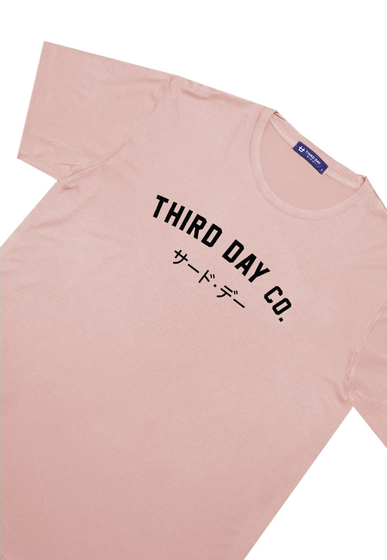 MTG89 thirdday kaos pria unisex tdco pink