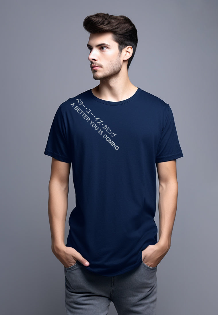 Third Day MTI37 Kaos T-Shirt Pria Instacool Byic Diagonal Navy