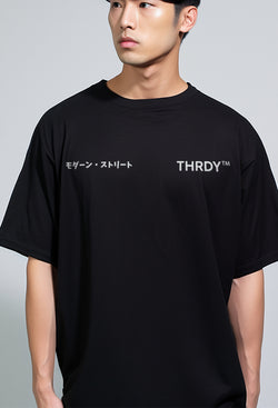 Third Day MTK62 Kaos Oversize Distro Pria THRDYtm Dakir Hitam