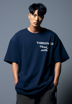 Third Day MTL01 Kaos Oversize Distro Pria Tdco Osaka Japan Dakir Navy