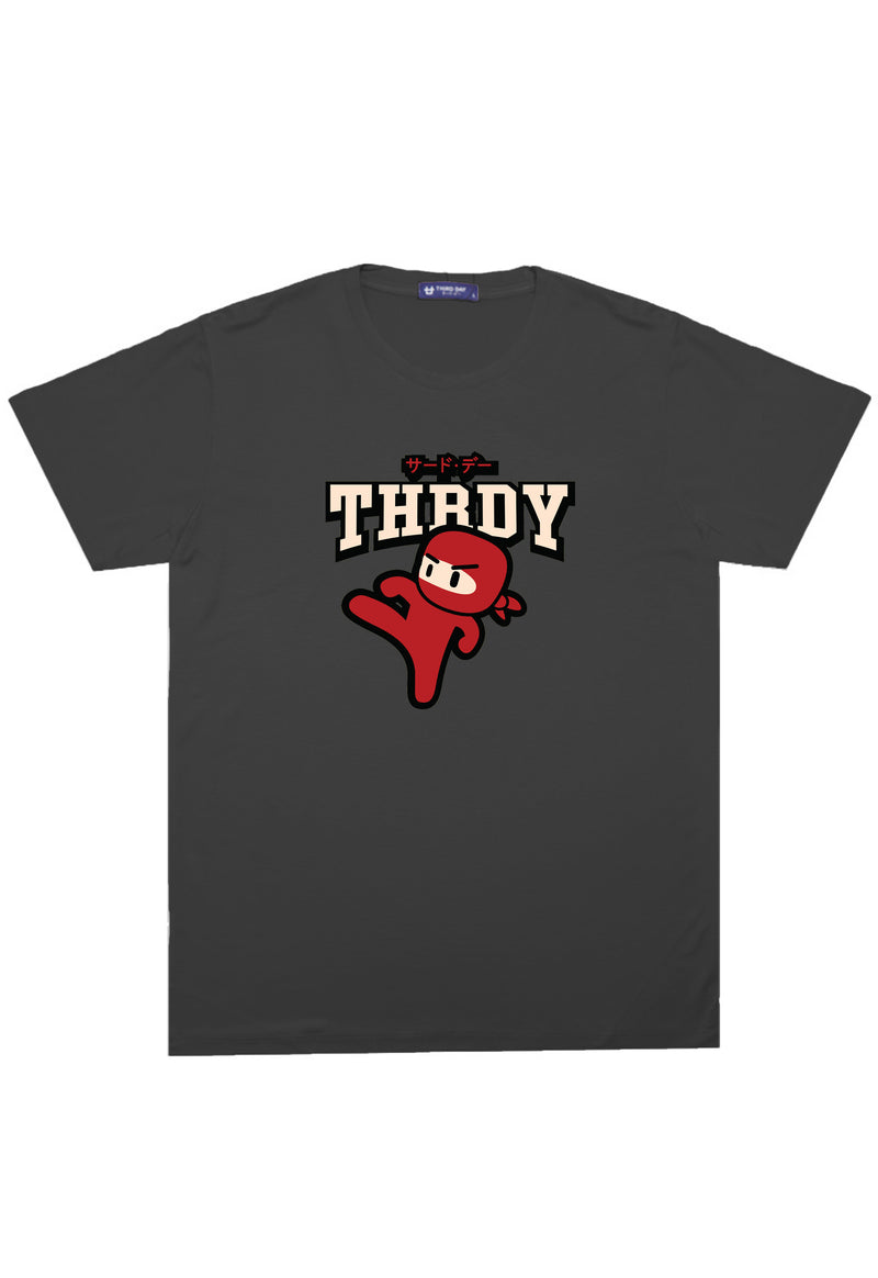 Third Day MTM63 kaos pria beige instacool thrdy ninja abu