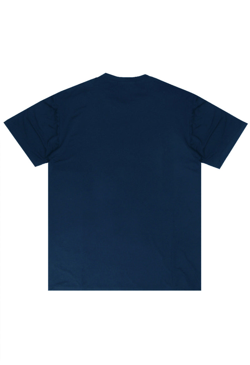 MTQ81 kaos regular fit pria distro tangan pendek "sailor thrdy" navy