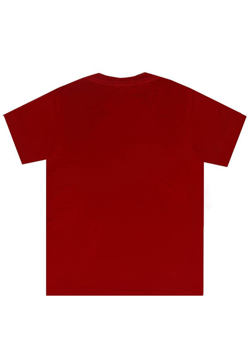 MTS74 Kaos Indonesia Merah Tangan Pendek Instacool "indonesia" maroon