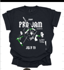 LSC06 Pro Jam Exclusive T Shirt Black