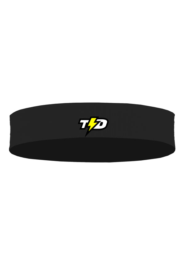 ABA03 Head Band Anti Bau Zeroodor Polos Hitam