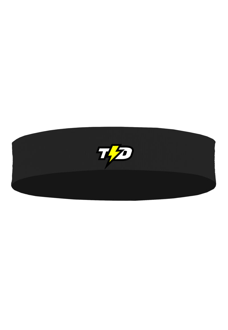 ABA03 Head Band Anti Bau Zeroodor Polos Hitam