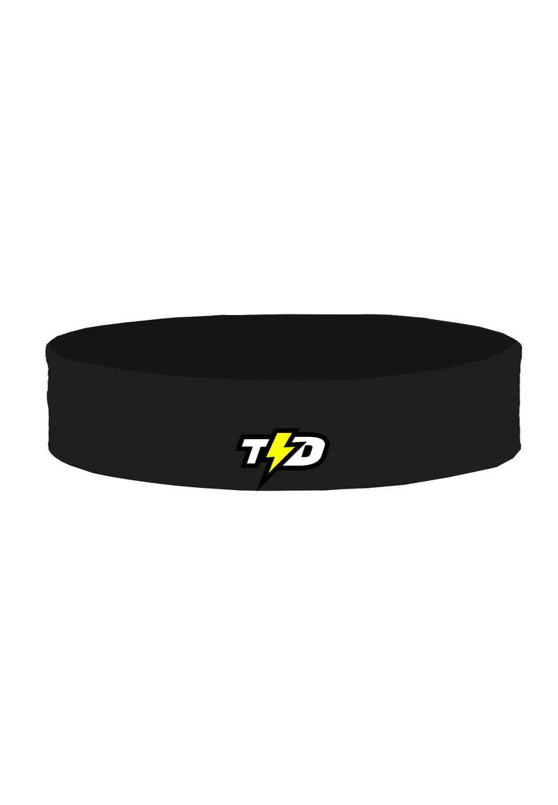 ABA03 Head Band Anti Bau Zeroodor Polos Hitam