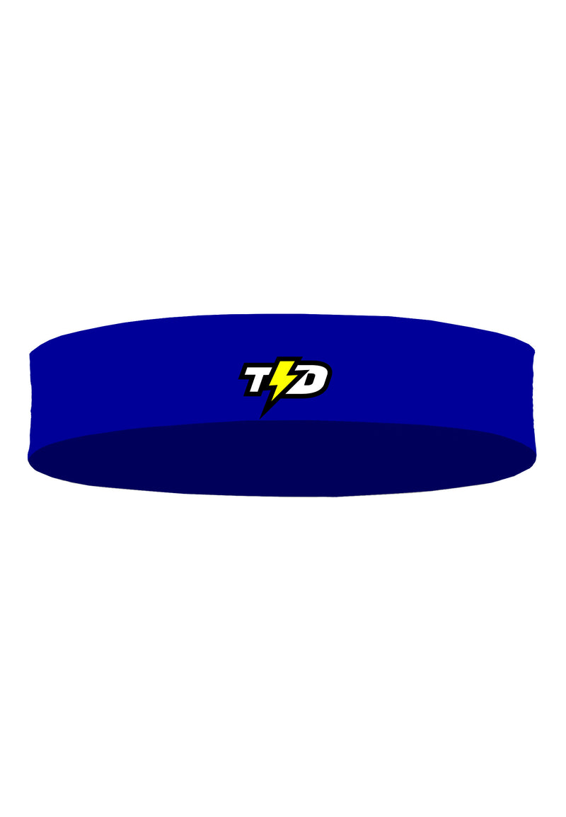 ABA04 Head Band Anti Bau Zeroodor Polos Biru