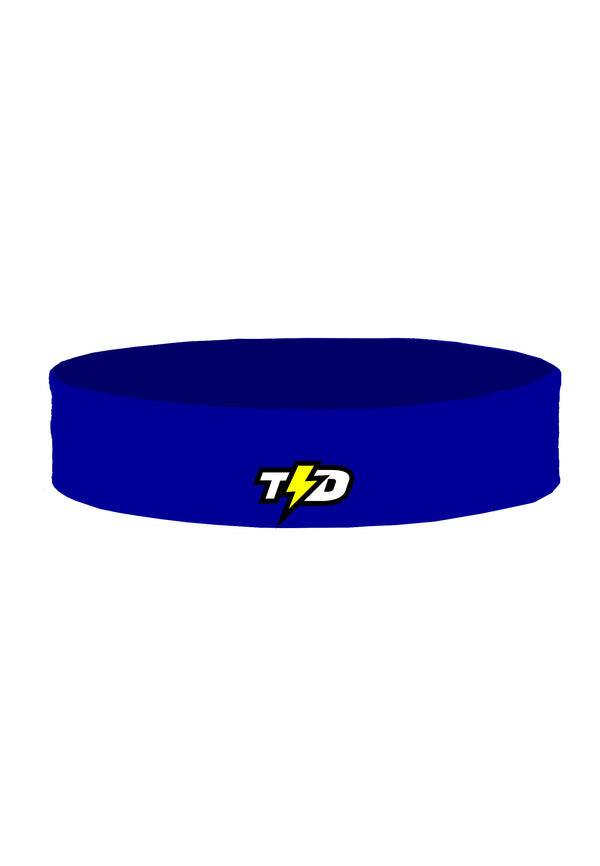 ABA04 Head Band Anti Bau Zeroodor Polos Biru