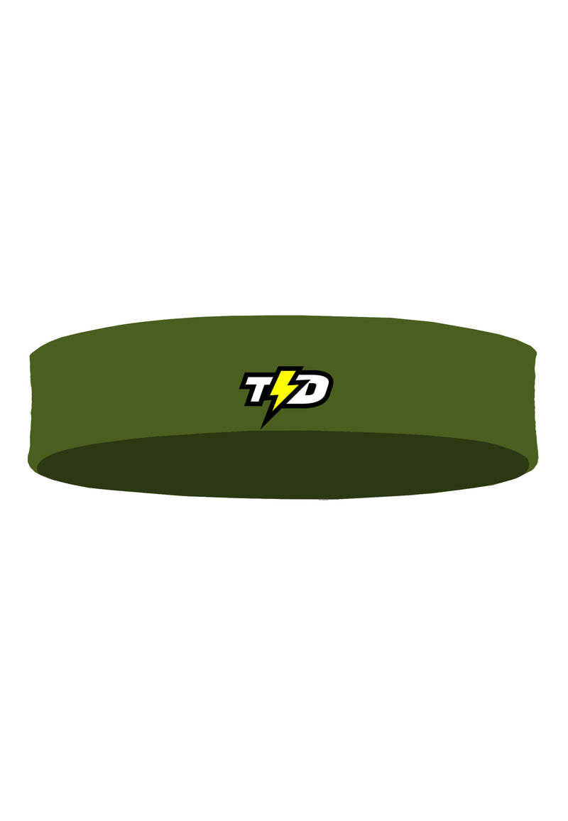 ABA09 Head Band Anti Bau Zeroodor Polos Hijau Army