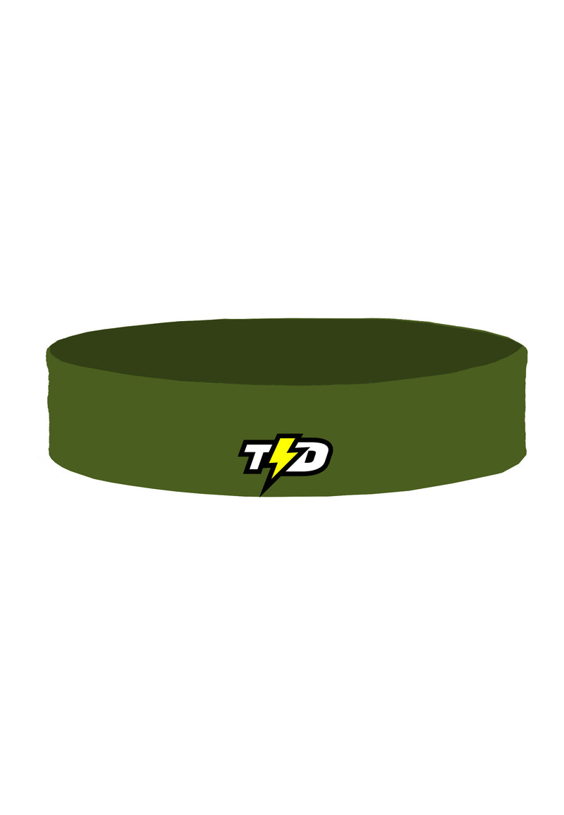 ABA09 Head Band Anti Bau Zeroodor Polos Hijau Army