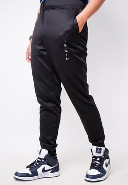 MC031 celana jogger pria anti air kasual korea keren "katakana" hitam