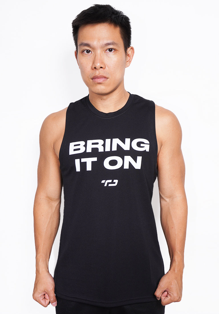 TD Active MS185 kaos gym tank top kutang singlet Bring It On