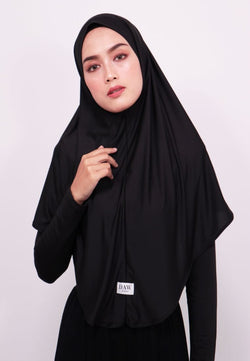 Daw Project DH036 Hijab Instan Sofia Hitam