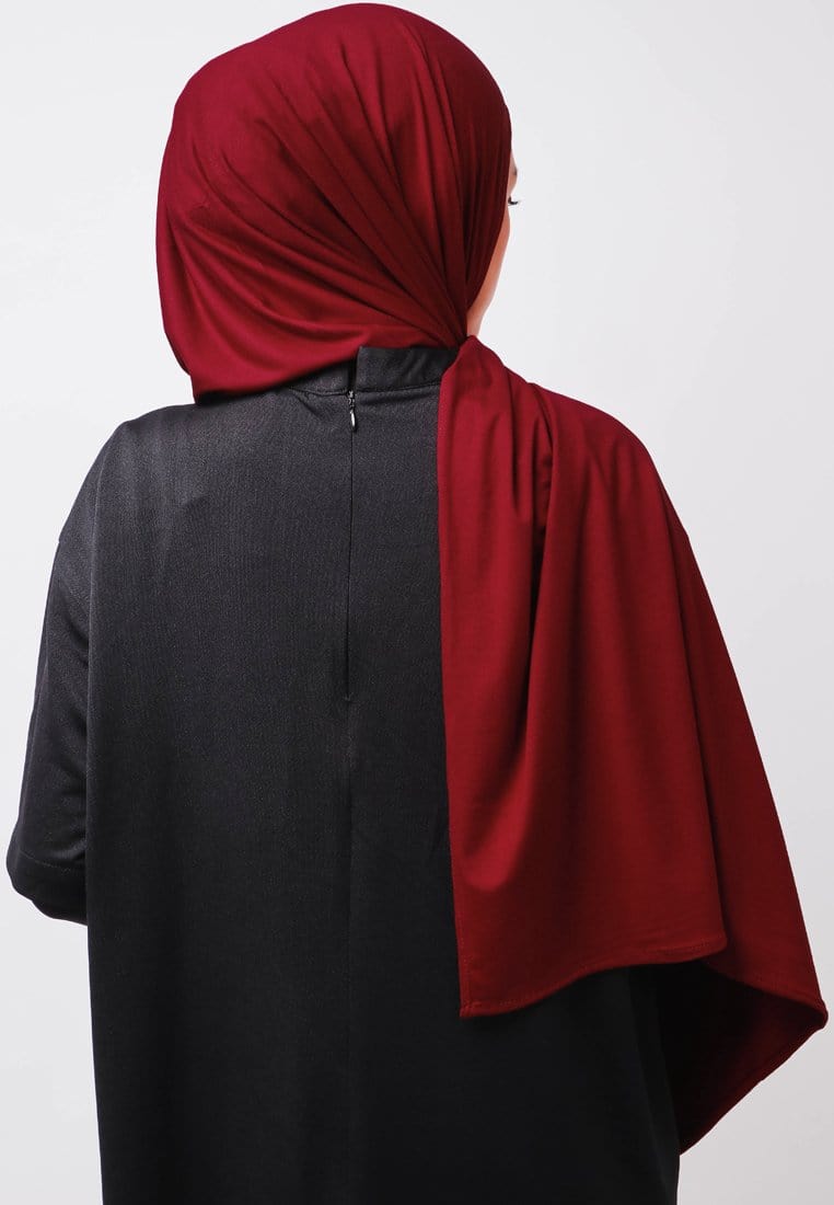 Daw Project DH042 Pashmina Instan Maroon