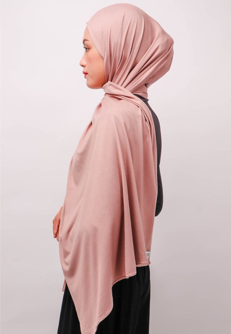 Daw Project DH070 Hijab Pashmina Instan Cappucino