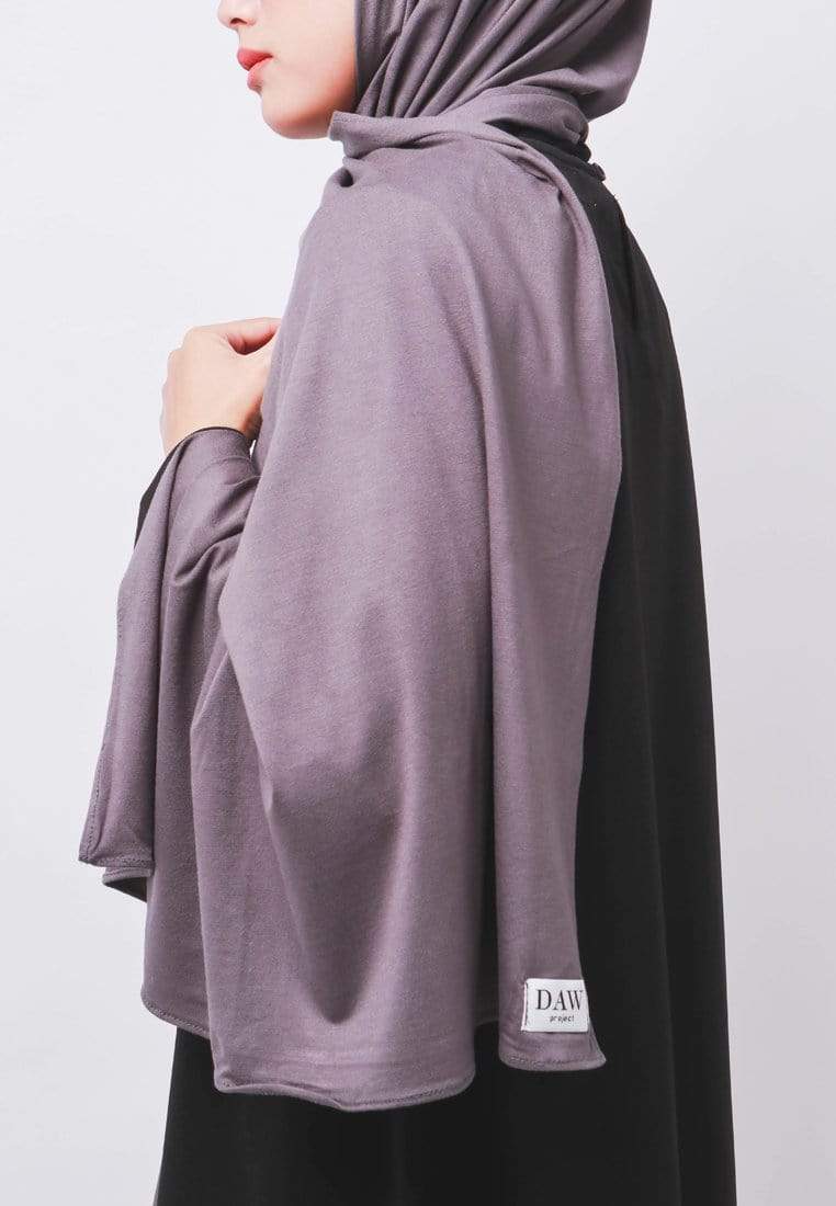 Daw Project DH039 Pashmina Instan Gray