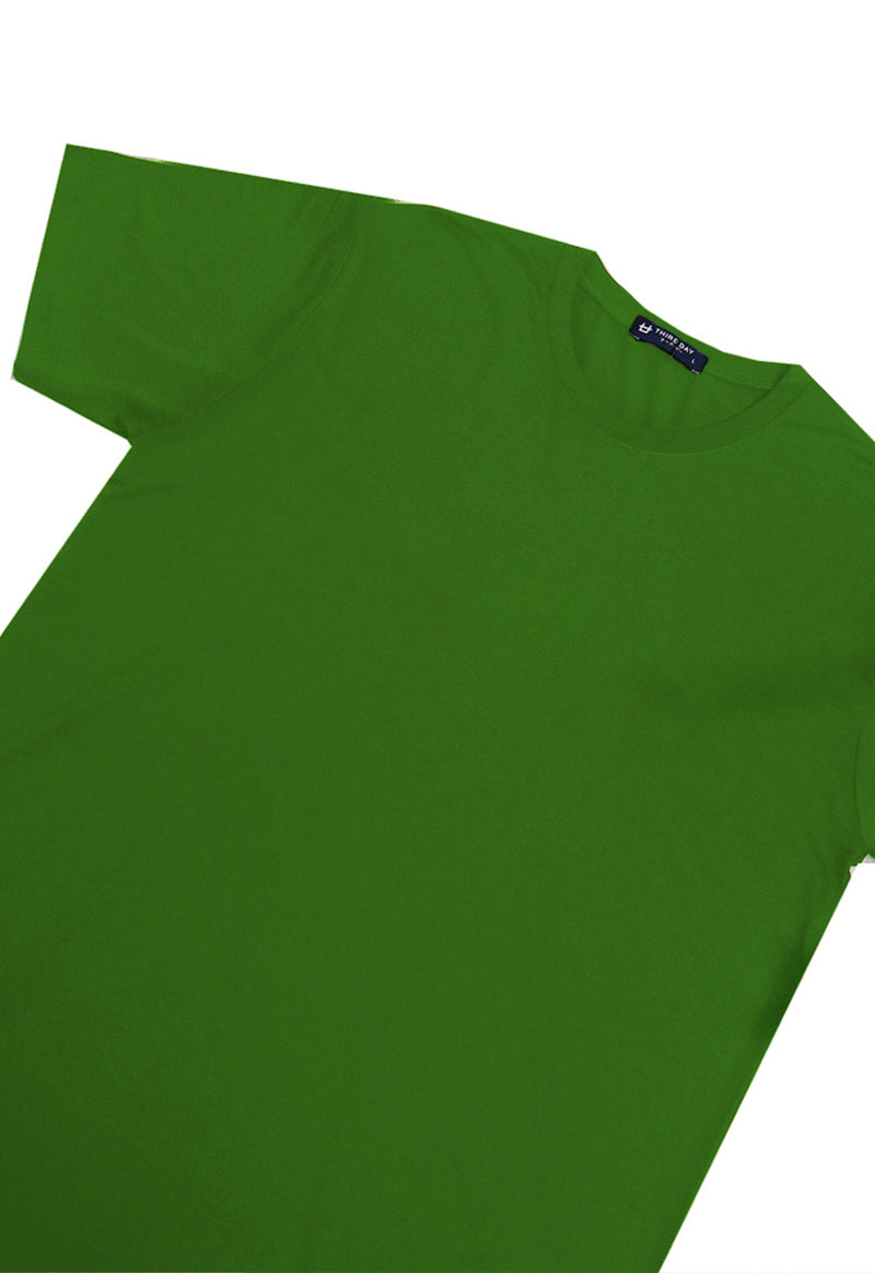 Third Day MTN77 kaos pria instacool spandex stretch Third Day polos summer green