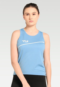 Td Active LSA57 Sport Sv Running Wanita Td Active Dakir Slash Biru Langit