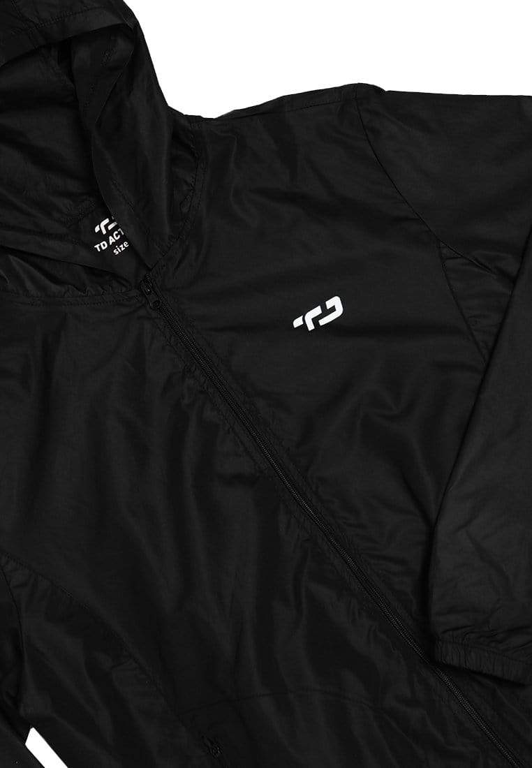 Td Active MS139 Jaket Olahraga Sepeda Lari Pria Hitam