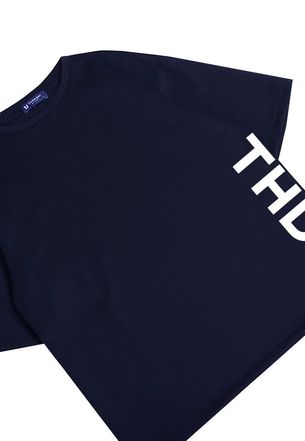 Third Day MTJ67 Kaos Oversize Distro Pria Thdy Ver Belly Navy