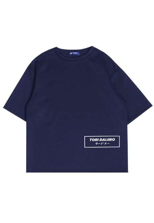 Third Day MTJ95 Kaos Oversize Distro Pria Tori Daijiro Waist Navy