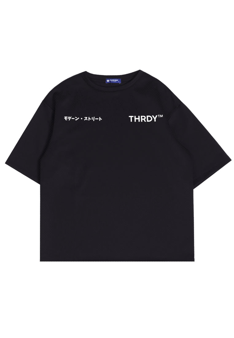 Third Day MTK62 Kaos Oversize Distro Pria THRDYtm Dakir Hitam