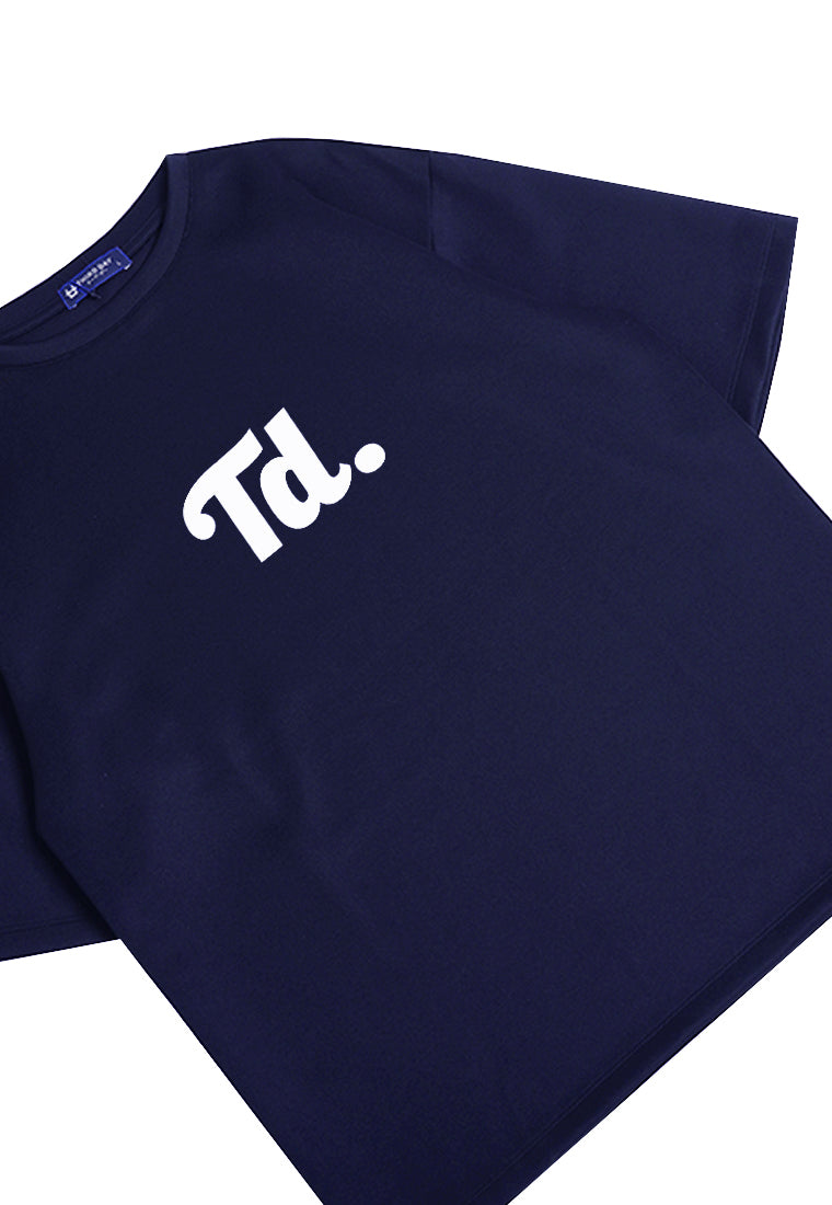 Third Day MTK70 Kaos Oversize Distro Pria Big TD Dateng Navy