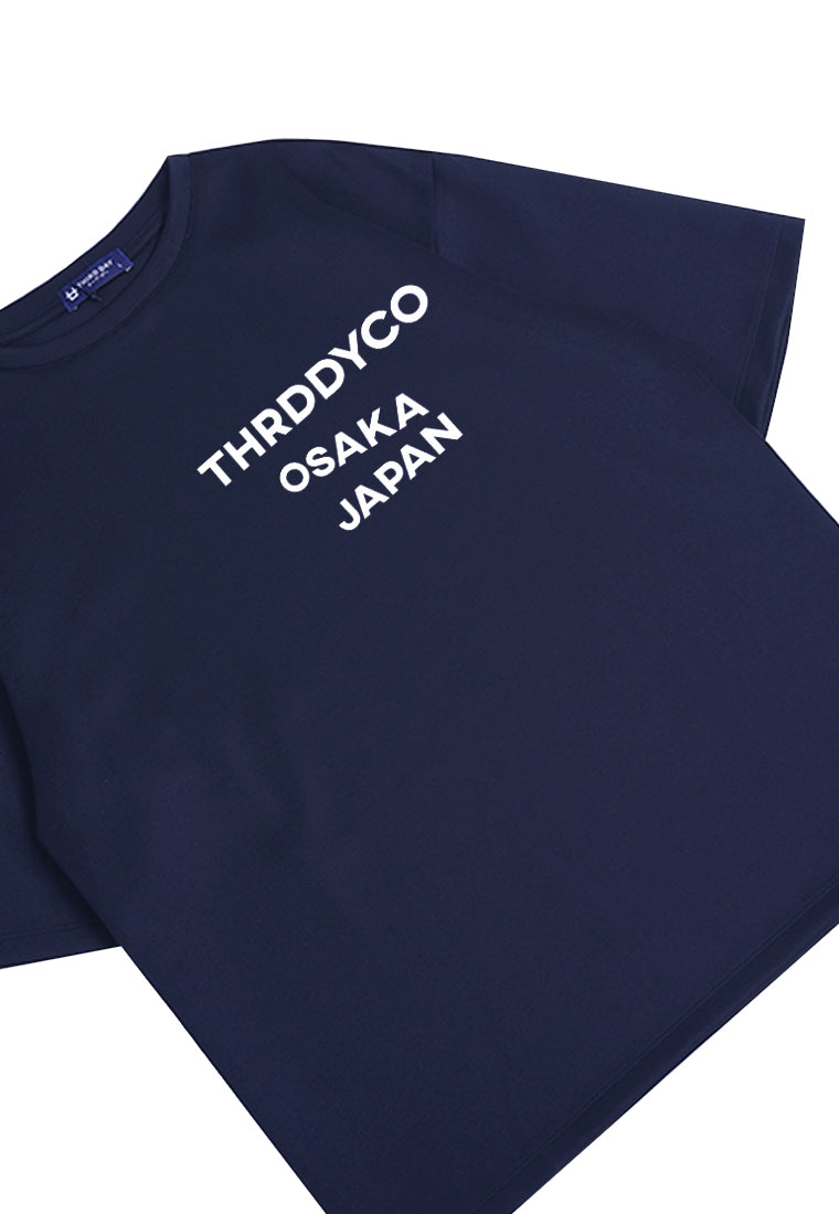 Third Day MTL01 Kaos Oversize Distro Pria Tdco Osaka Japan Dakir Navy