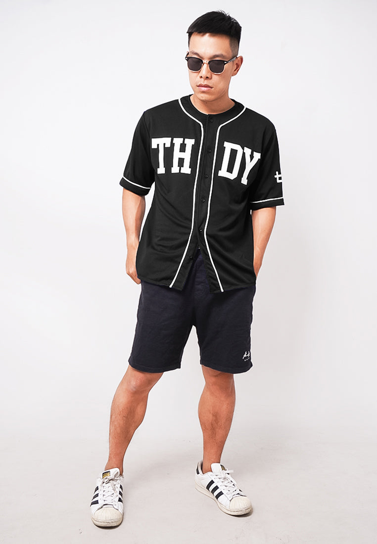 Third Day MTL18 Kaos Baseball Distro Pria Thdy Hitam