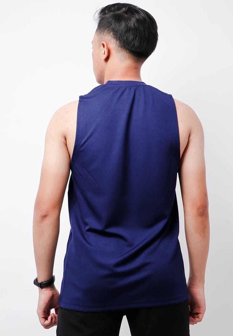 Td Active MS152 Dakir Slanted-Td Sv Running Tanktop Jersey Navy