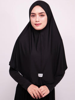 Daw Project DH034 Hijab Instan Berlin Hitam